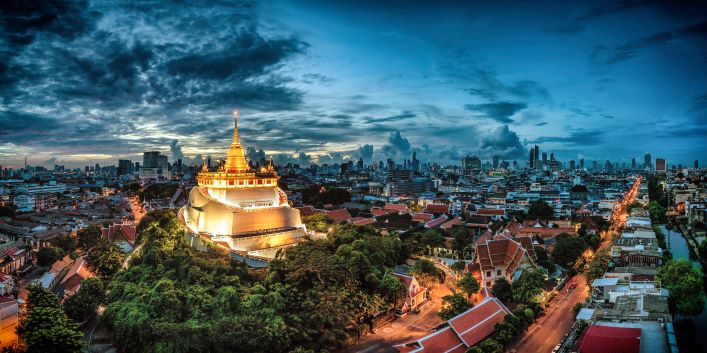 Top 10 Best temples in Bangkok -Wat Saket The Golden Mount Temple