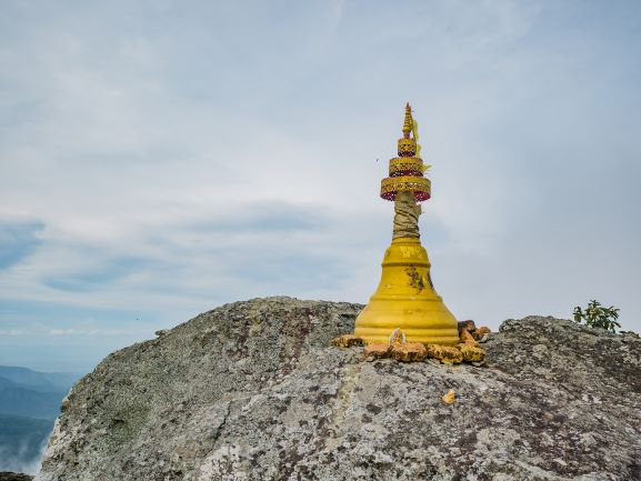 Prang Khao Pu Ja (Pu Ja Mount Stupa)