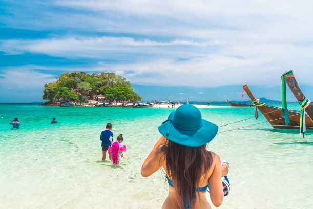 Summer- Sea and Beach in Thailand