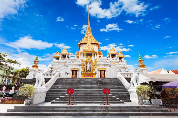Wat Traimit - Temple of the Golden Buddha in Bangkok, Thailand