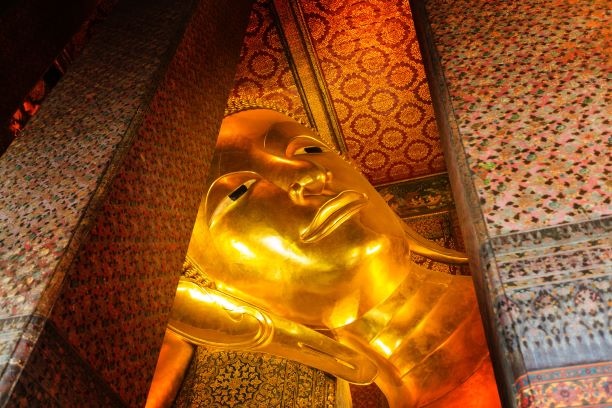the Reclining Buddha Image Wat Pho-Bangkok