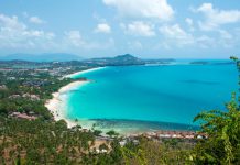 Chaweng Beach-Koh Samui Chaweng beach on Koh Samui- Surat Thani Thailand