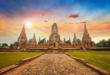 Wat Chaiwatthanaram Wat Chaiwatthanaram temple, Ayuthaya Historical Park, a UNESCO world heritage Thailand