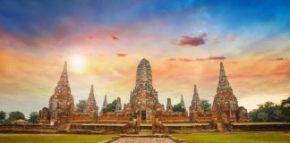 Wat Chaiwatthanaram Wat Chaiwatthanaram temple, Ayuthaya Historical Park, a UNESCO world heritage Thailand