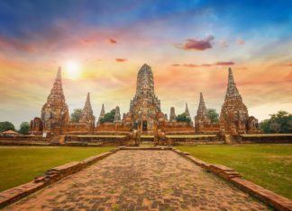Wat Chaiwatthanaram Wat Chaiwatthanaram temple, Ayuthaya Historical Park, a UNESCO world heritage Thailand