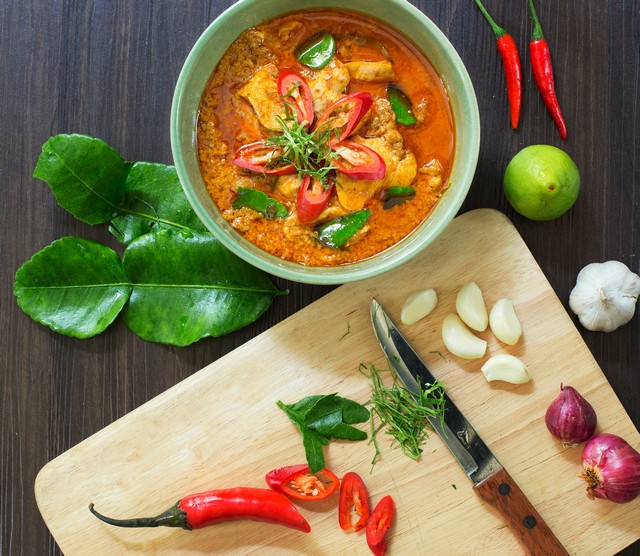 About Chicken panang curry