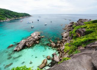 Similan Islands National Park Similan Islands National Park in Phang Nga Thailand