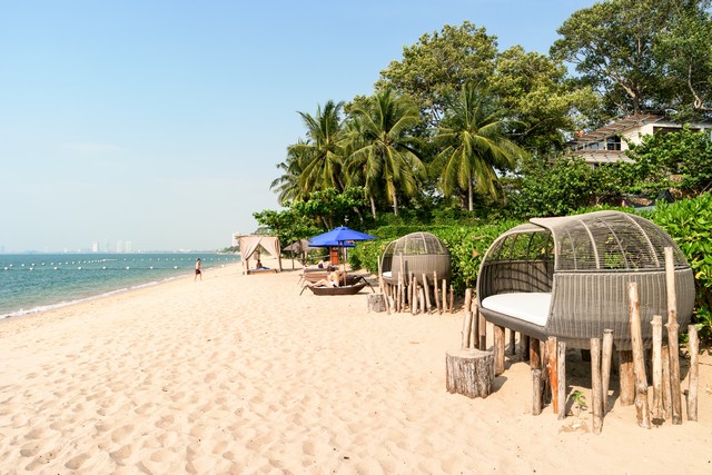 Jomtien beach in Pattaya