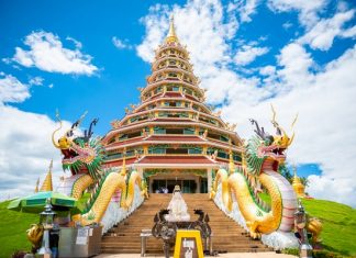 Wat Huay Pla Kang Wat Huay Pla Kang Temple in Chiang Rai