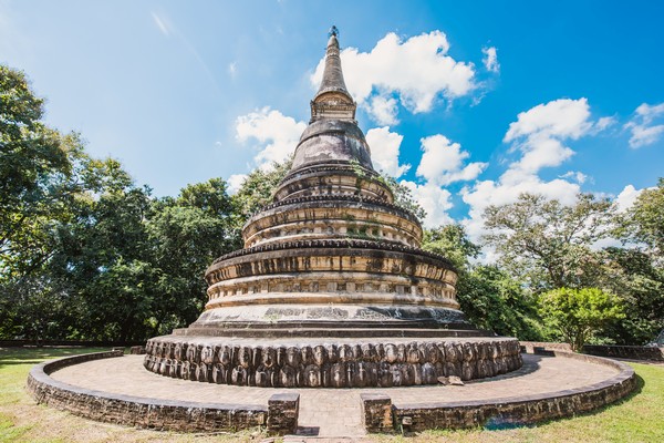 The Grand Pagoda at Wat Umong