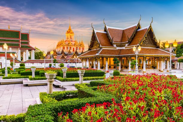 Wat Ratchanatdaram temple in Bangkok