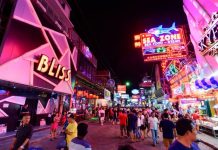 Pattaya Walking Street Pattaya Walking Street in Thailand