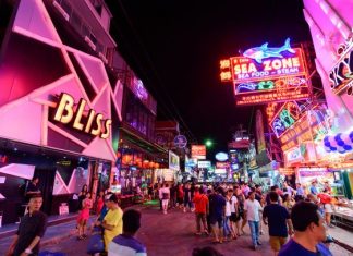 Pattaya Walking Street Pattaya Walking Street in Thailand